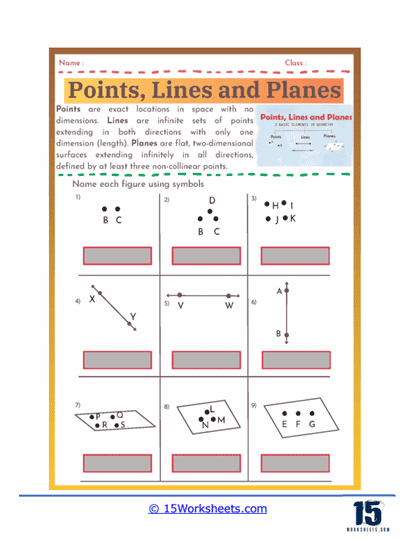 Plane Theory Worksheet