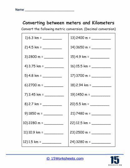 Decimal Dash Worksheet