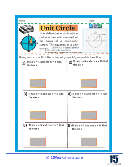 Function Finder Worksheet