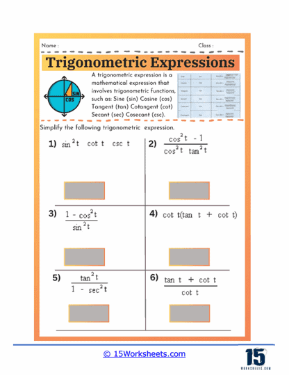 Sine Strategies Worksheet