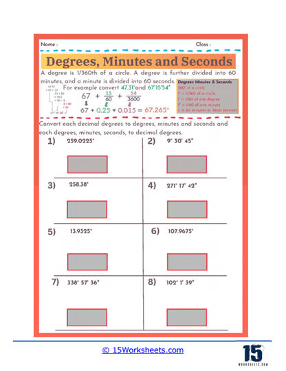 Angle Mastery Worksheet