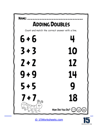 Double Trouble Worksheet