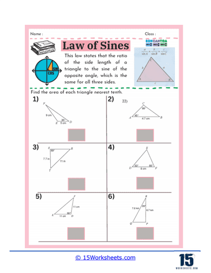 Area Quest Worksheet