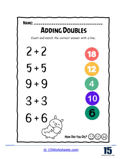 Double Match Worksheet