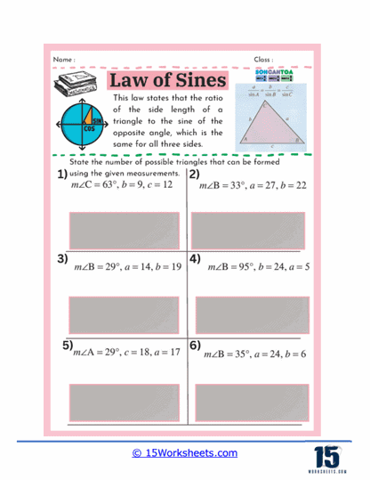 Triangle Tactics Worksheet