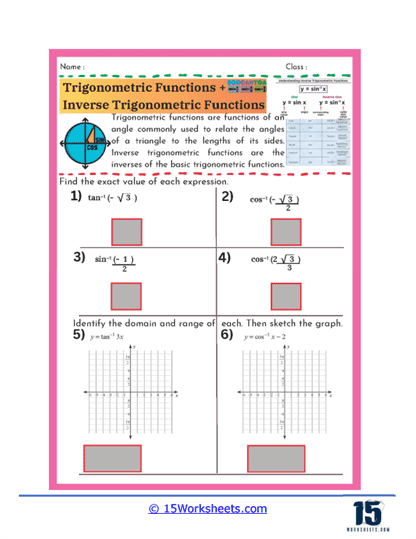 Arc Conundrum Worksheet