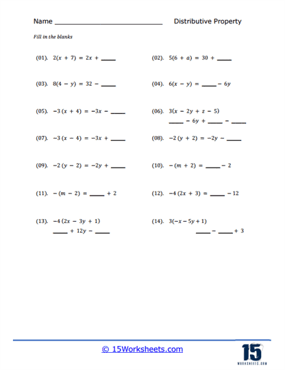 Multiply and Match Worksheet