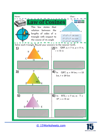 Triangle Tactics Worksheet