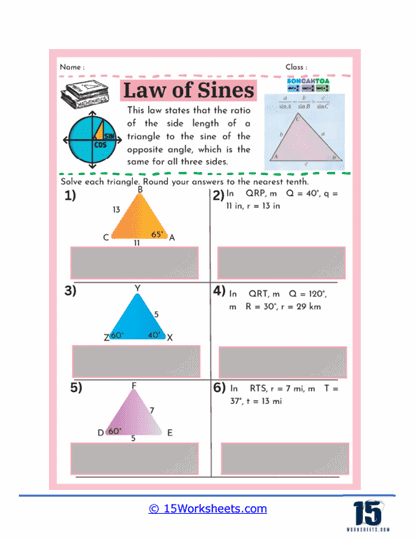 Angle Adventures Worksheet