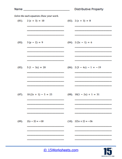 Equation Explorer Worksheet