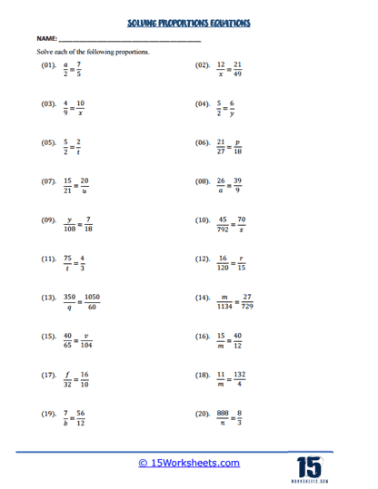 Fraction Finder Worksheet