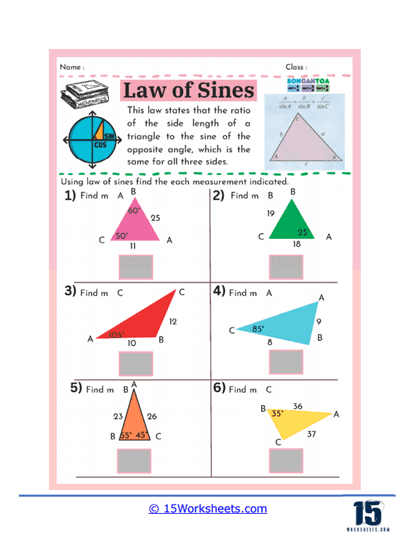 Sine Seeker Worksheet