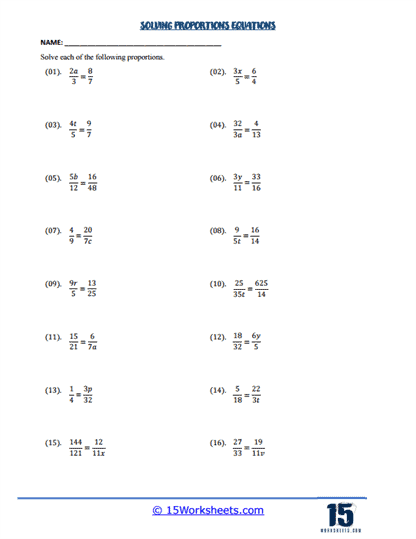 Ratio Challenges Worksheet