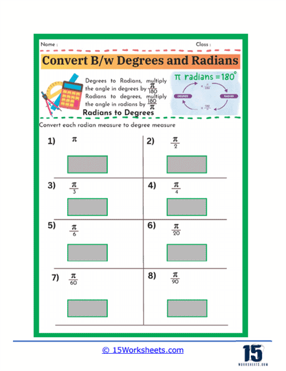 Degree Drifter Worksheet