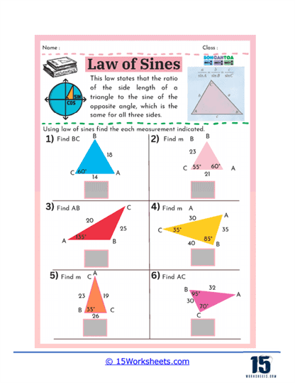 Sine Seeker Worksheet