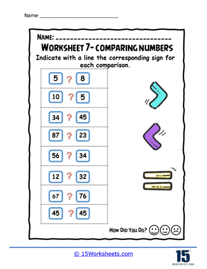 Symbol Sort Worksheet