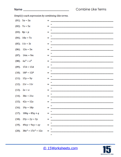 Auto Draft Worksheet