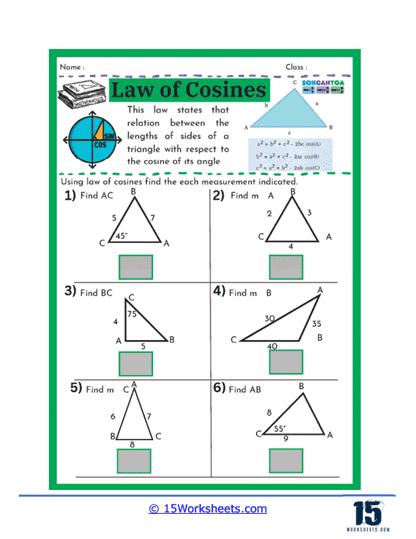 Triangle Tactics Worksheet