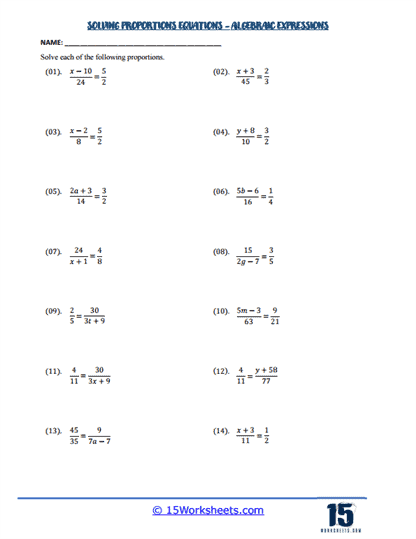 Ratio Riddles Worksheet