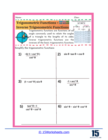 Identity Puzzles Worksheet