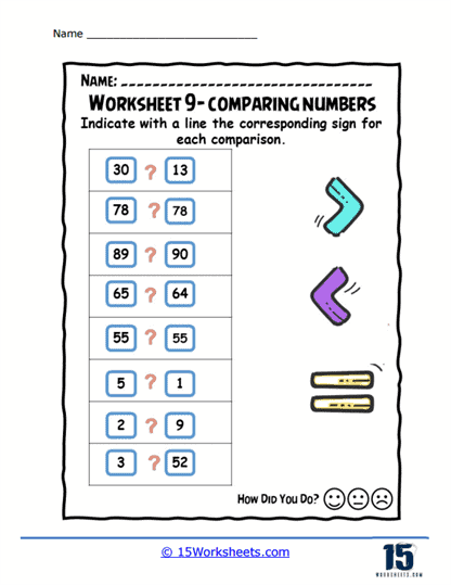 Symbol Choices Worksheet