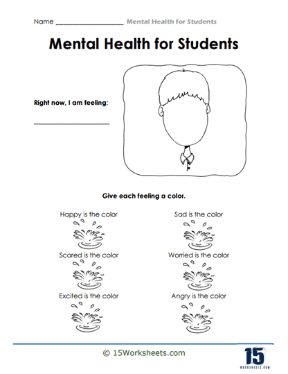 Color Mood Worksheet