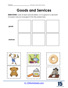 Goods and Services Worksheets 15 Worksheets com