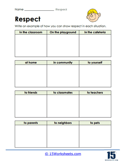 Behavior Blueprint Worksheet