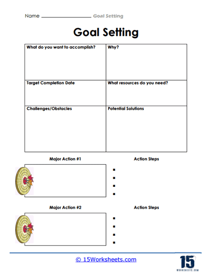 Action Plan Worksheet