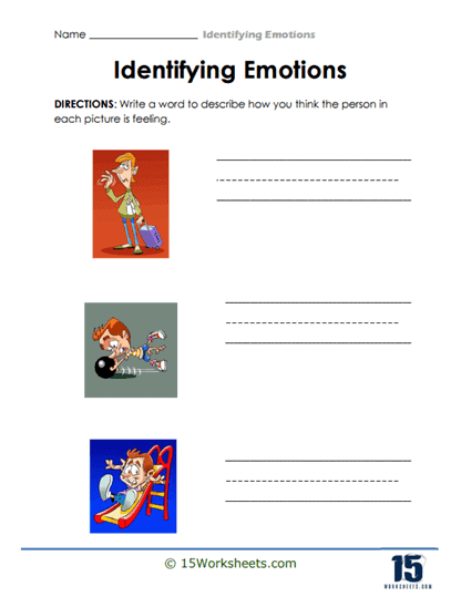 Feelings Finder Worksheet