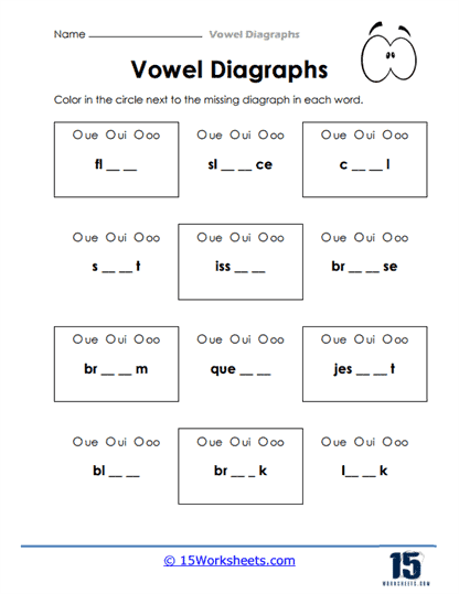 Quiet Pairings Worksheet