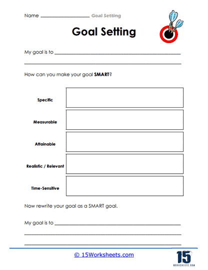 SMART Start Worksheet