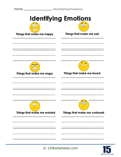 Mood Tracker Worksheet