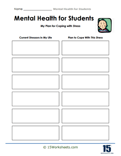 Stress Busters Worksheet