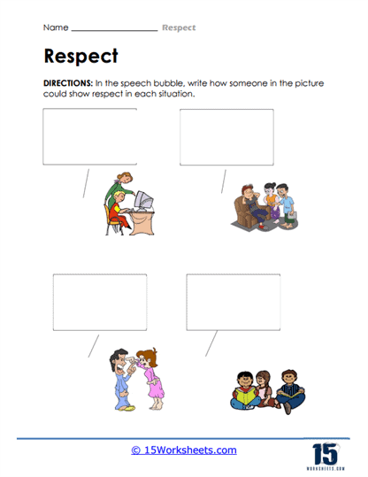 Polite Pointers Worksheet