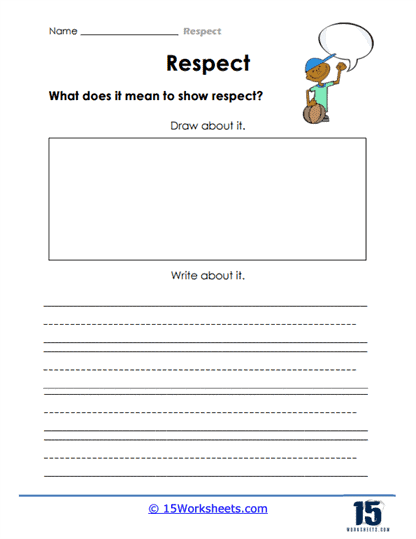 Manners Map Worksheet