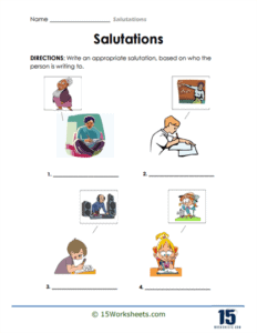 Salutations Activities Salutations Worksheets - 15 Worksheets.com