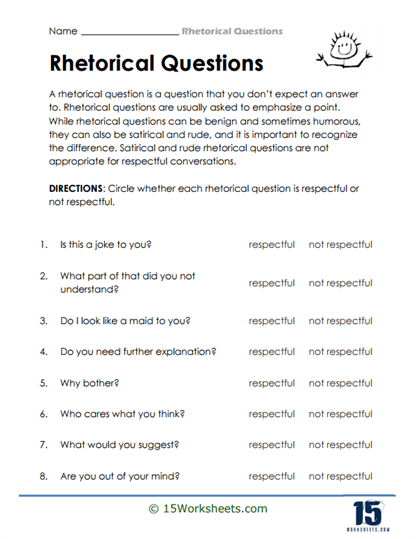 Tone Test Worksheet