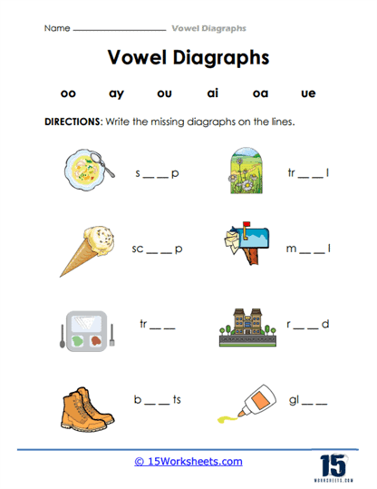 Digraph Quest Worksheet