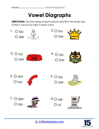 Sound Pick Worksheet