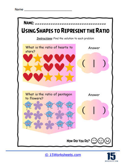 Shape Ratios Worksheet