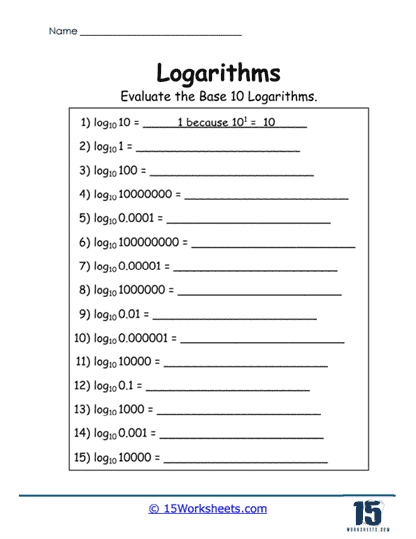 Base 10 Explorer Worksheet