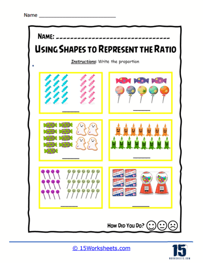 Candy Count Worksheet