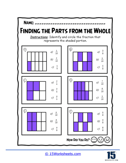 Shaded Grids Worksheet