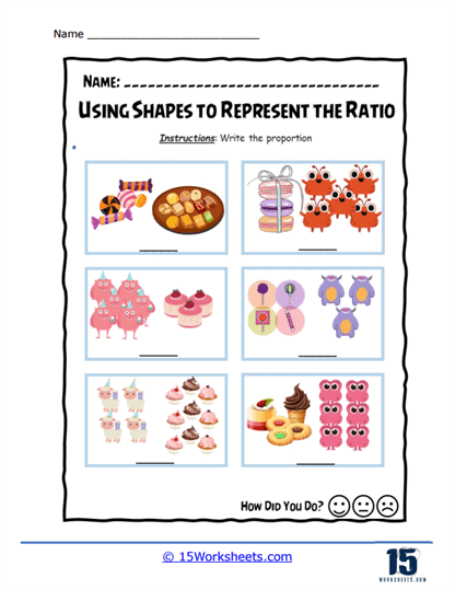 Pastry Pairs Worksheet