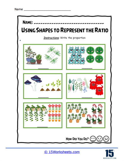 Plant Ratios Worksheet