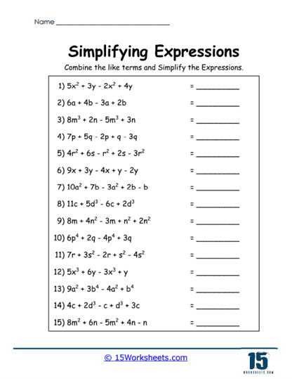 Term Tackler Worksheet