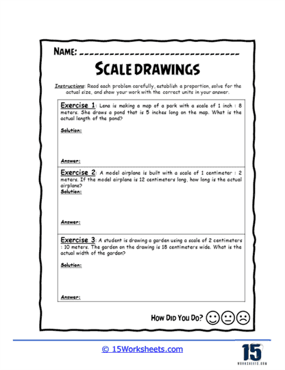 Park Plans Worksheet