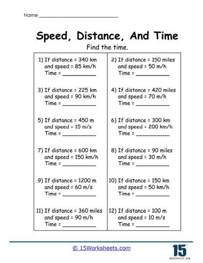 Time Tracker Worksheet