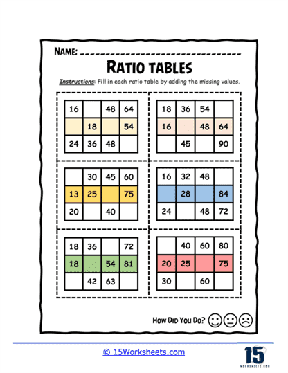 Fraction Frenzy Worksheet